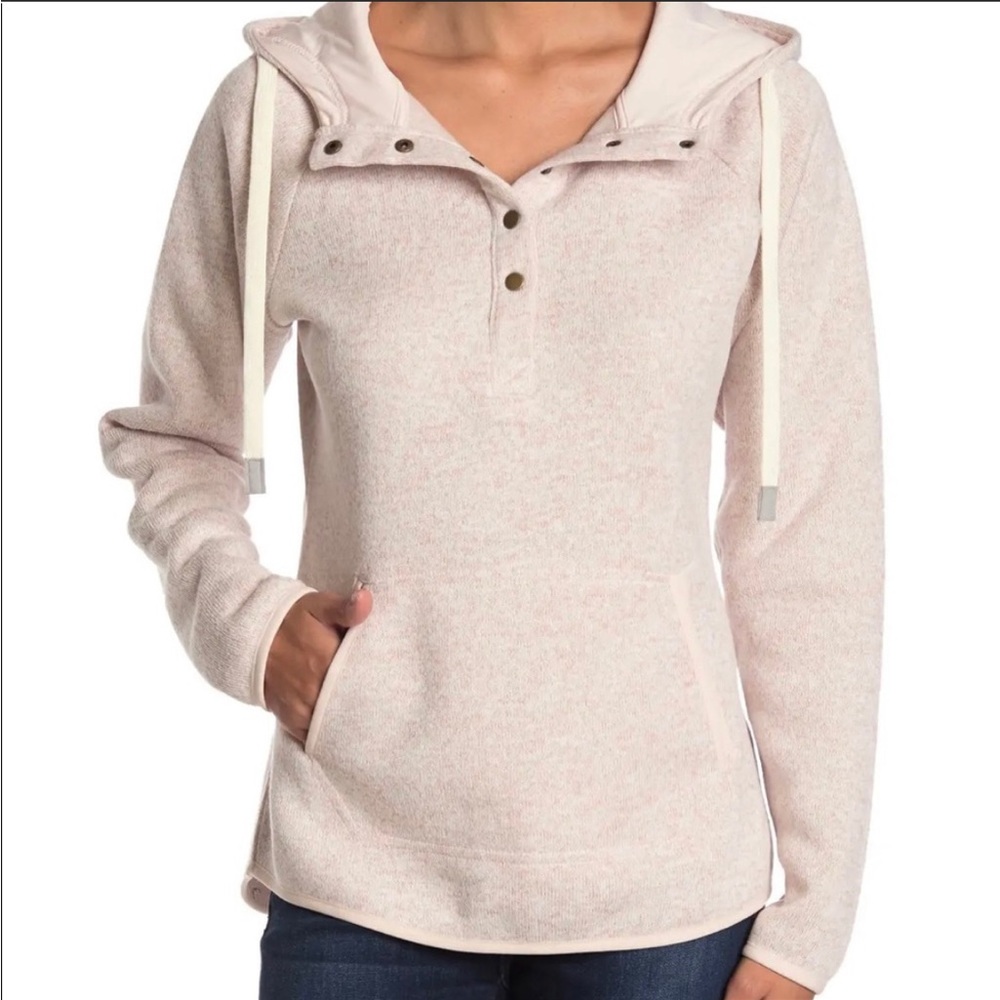 NWOT Thread+ Supply Dillon Hooded Pullover in Spice - Picture 2 of 10